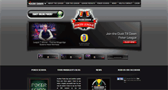 Desktop Screenshot of dusktilldawnpokerleague.com